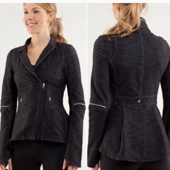 LULULEMON | Ride On Blazer in Black / Fossil - Picture 2 of 8